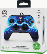 XBOX SERIES X Power A Enhanced Wired Controller Arc Lightning (xbone/windows 10)